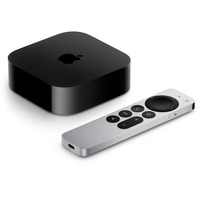 Apple TV 4K 3. Gen. Renoveret, Streaming klient Sort