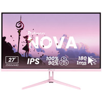 Arozzi Nova 27T2K180, Gaming Skærm Pink