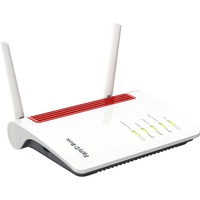 FRITZ! FRITZ!Box 6850 5G, WIRELESS LTE router Box 6850 5G, Wi-Fi 5 (802.11ac), Dual-band (2,4 GHz / 5 GHz), Ethernet LAN, 3G, Sort, Rød, Hvid, Bordplade router