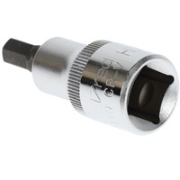 GEDORE Rød skruetrækker-top, 1/2", Topnøgle Chrome