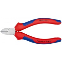 KNIPEX 70 05 125, Skære tang Rød/Blå