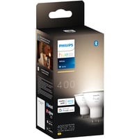 Philips Hue White GU10 Smarter Sport dobbeltpakke 400 lm, LED-lampe 