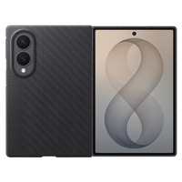 Samsung Carbon Magnet Etui, Mobiltelefon Cover Sort