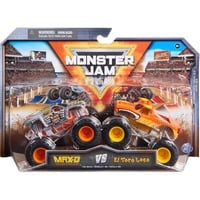 Spin Master MNJ VHC 1t64 2Pk MaxD ELT M23 GML, Spil køretøj Monster Jam MNJ VHC 1t64 2Pk MaxD ELT M23 GML, Monster lasbil, 3 År, Flerfarvet