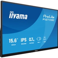iiyama P1671HSC-B1, LED-skærm Sort (mat)