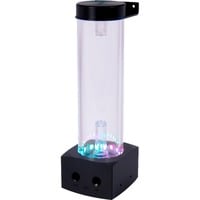 Alphacool Core 200 Aurora Udjævningsbeholder D5/VPP Acetal/Akryl, Ekspansion tank Sort