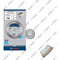 Bosch 2 608 602 638 rundsavklinge 25 cm 1 stk, Skæreskive Blød keramisk vægsten, 25 cm, 3 cm, 2,4 mm, 1 stk