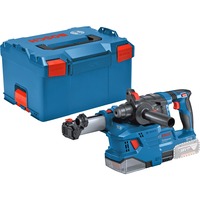 Bosch Batteridrevet borehammer GBH 18V-22 Professional solo, 18 volt, med GDE 18V-12 Blå/Sort