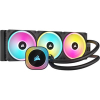 Corsair iCUE LINK H150i RGB Renoveret, Vandkøling Sort
