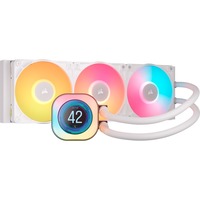 Corsair iCUE LINK TITAN 360 RX LCD RGB, Vandkøling Hvid
