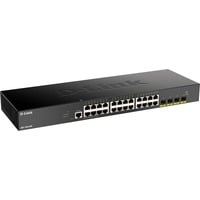 D-Link DGS-1250-28X Administreret L3 Gigabit Ethernet (10/100/1000) Sort, Switch Administreret, L3, Gigabit Ethernet (10/100/1000), Fuld duplex, Stativ-montering