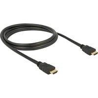 DeLOCK Kabel High Speed HDMI med Ethernet stik > stik 4K Sort