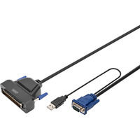 Digitus Modulær KVM-switch enkeltport, KVM-switchen 
