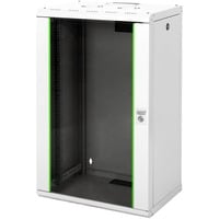 Digitus Wallmount cabinet 20U Vægmonteret stativ Grå, IT kabinet Lys grå, Vægmonteret stativ, 100 kg, 36,8 g, Grå