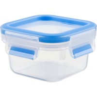 Emsa 508535 enhed til madopbevaring Firkant Container 0,2 L Transparent 1 stk, Boks gennemsigtig/Blå, Container, Firkant, 0,2 L, Transparent, Polypropylen (PP), Termoplastisk elastomer (TPE), Frugter
