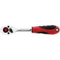 GEDORE rød 2K vendeskralde 1/4", Zyklop Rød/Sort