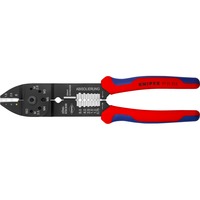 KNIPEX 97 21 215 tang Krympeværktøj, Crimpning værktøj Rød/Blå, Krympeværktøj, Stål, Plast, Blå/rød, 23 cm, 224 g