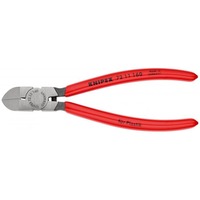 KNIPEX Sideskærer 72 11 160, til plastik, Skære tang Rød