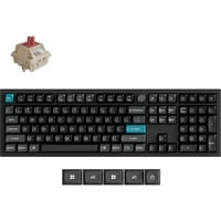 Keychron Q6 Ultra 8K, Gaming-tastatur Sort, DE-layout, Keychron Silk POM Red