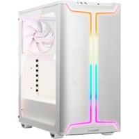 be quiet! Pure Base 501 DX White Midi Tower Hvid, Towerkabinet Hvid, Midi Tower, PC, Hvid, ATX, micro ATX, Mini-ATX, Acrylonitrilbutadienstyren, Glas, Stål, Flere