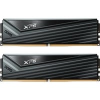 ADATA CASTER DDR5 hukommelsesmodul 32 GB 2 x 32 GB Fejlkorrigerende kode grå, 32 GB, 2 x 32 GB, DDR5, 6000 MHz, 288-pin DIMM, Sort