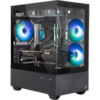 ALTERNATE Gaming-PC Window Edition • RTX 5070 • Intel® Core™ Ultra 5 245KF • 32 GB RAM, Gaming PC Sort/gennemsigtig