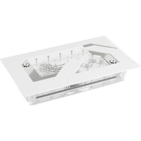 Alphacool Apex Distroplate, Fordeler Hvid/gennemsigtig