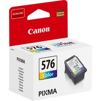 Canon CL-576 blækpatron 1 stk Original Standard udbytte Blå, Magenta, Gul Standard udbytte, Blå, Magenta, Gul, 6,2 ml, 1 stk, 100 Sider, Enkelt pakke