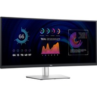 Dell P3424WE, LED-skærm Sort/Sølv