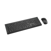 Kensington KM150 EQ trådløst skrivebordssæt, Desktop sæt Sort, DE-layout, Membran , Trådløs, RF trådløst, Membran, QWERTZ, Sort, Mus inkluderet