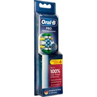 Procter & Gamble Deep Cleaning 6 stk Hvid, Børstehoved Hvid, 6 stk, Hvid, 3 måned(er), Oral-B, Kasse