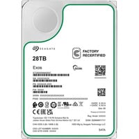 Seagate Exos 28 TB Renoveret, Harddisk 