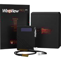 Thermal Grizzly WireView Pro GPU 1x12VHPWR 90°, vendt, Måleinstrument Sort