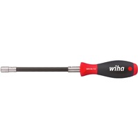 Wiha Skruetrækker-bitsholder SoftFinish, fleksibel skaft, 1/4" Sort/Rød
