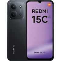 Xiaomi Redmi 15C 5G 128GB, Mobiltelefon Sort