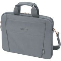 DICOTA Eco Slim Case BASE taske og etui til notebook 35,8 cm (14.1") Mappe Grå, Laptop grå, Mappe, 35,8 cm (14.1"), Skulderrem, 350 g