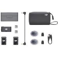 DJI Mic 2, Mikrofon Sort