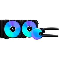 Fractal Design Lumen S24 v2 RGB 240mm, Vandkøling Sort/Hvid