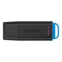 Kingston DataTraveler Exodia 128 GB, USB-stik Sort/Blå