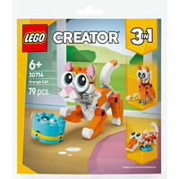 LEGO Creator 3-i-1 Orange kat, Bygge legetøj 
