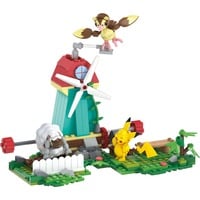Mattel Pokémon Vindmølle på landet, Bygge legetøj Byggesæt, 7 År, Plast, 240 stk, 500,8 g