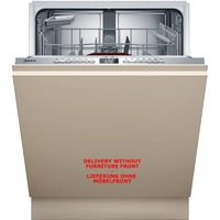 Neff S275EAX16E opvaskemaskine Fuldt indbygget 13 kuverter Fuldt indbygget, Fuld størrelse (60 cm), Knapper, Øvre, Kurv, Rustfrit stål