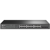 TP-Link Omada SG3428 netværksswitch Administreret L2/L3 Gigabit Ethernet (10/100/1000) 1U Sort Administreret, L2/L3, Gigabit Ethernet (10/100/1000), Stativ-montering, 1U