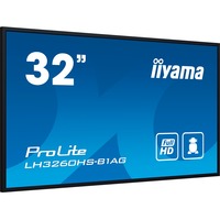 iiyama LH3260HS-B1AG, Offentlig visning Sort