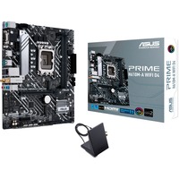 ASUS PRIME H610M-A WIFI D4 Intel H610 LGA 1700 micro ATX, Bundkort Intel, LGA 1700, Intel® Celeron®, Intel® Core™ i3, Intel® Core™ i5, Intel® Core™ i7, Intel® Core™ i9,..., DDR4-SDRAM, 64 GB, DIMM