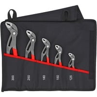 KNIPEX Cobra tænger sæt, 5 dele, tang sæt Rød