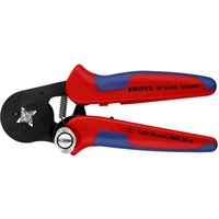 KNIPEX Selvjusterende crimptang 97 53 04 SB, Crimpning værktøj Rød/Blå
