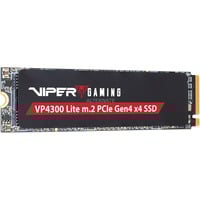 Patriot VP4300 Lite 4 TB, Solid state-drev Sort