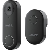 Reolink D340P Sort, Hvid, Dørklokken Sort, Sort, Hvid, IP65, Væg, 2-vejs, MicroSD (TransFlash), 256 GB