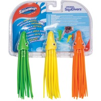 Spin Master SquidDivers Dive Pals, Vand legetøj SwimWays SquidDivers Dive Pals, Enkelt legetøj, 5 År, Blå, Grøn, Orange